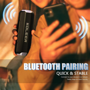 KOLEER 20W Bluetooth Speaker portable wireless speaker extra bass