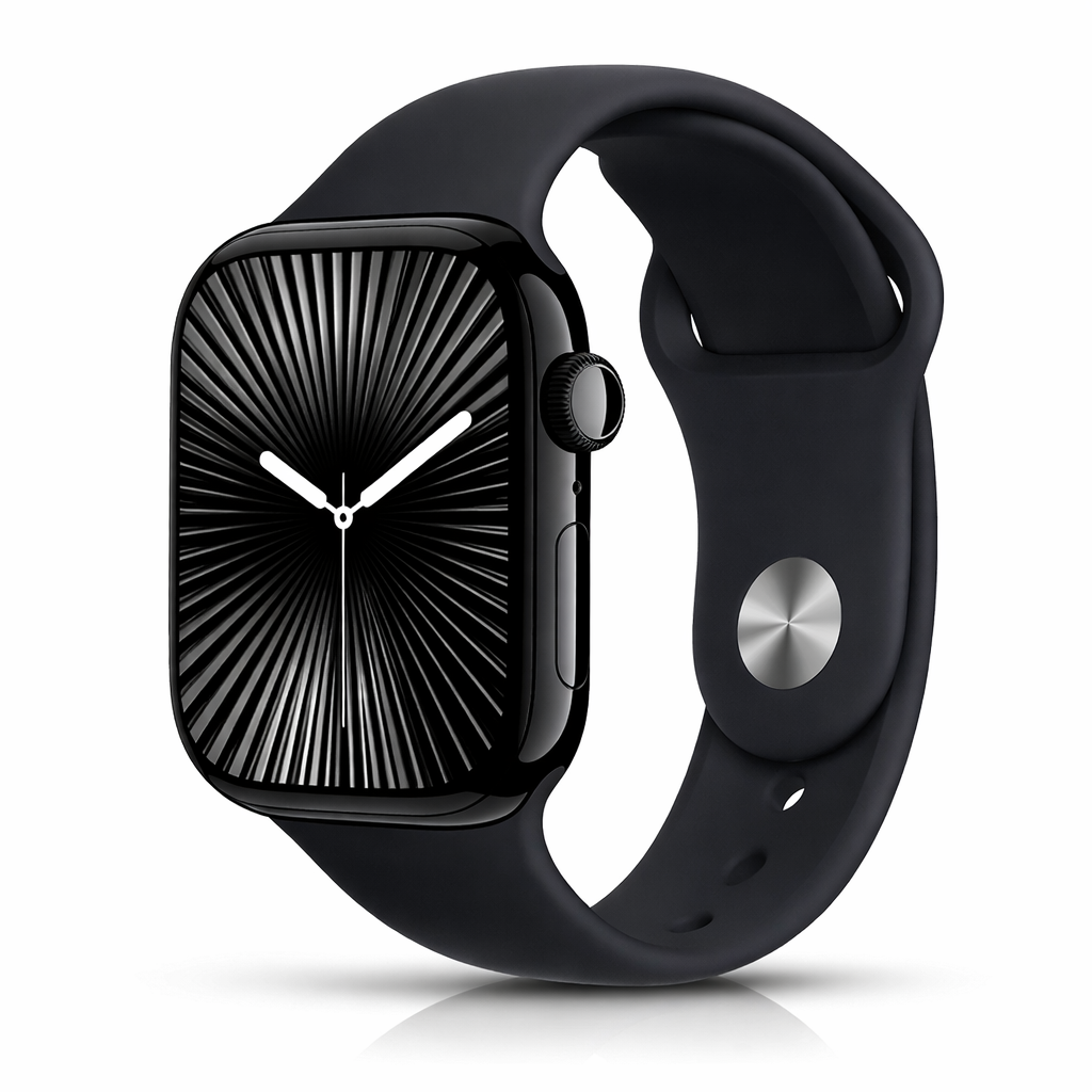 GS Series 10 Smart Watch front view showing 51mm AMOLED display