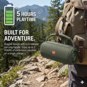 Outdoor wireless Bluetooth speaker hand strap