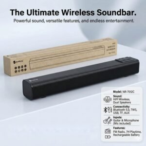 Portable Sound Bar Bluetooth Speaker 10W output