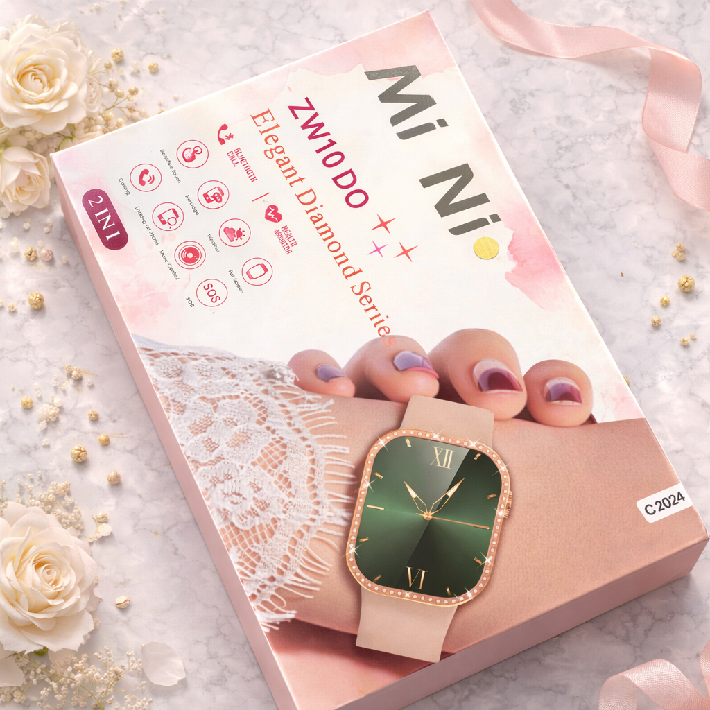 ZW10 Smart Watch Heart Rate and Fitness Tracking