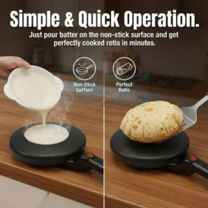 tortilla maker non stick surface