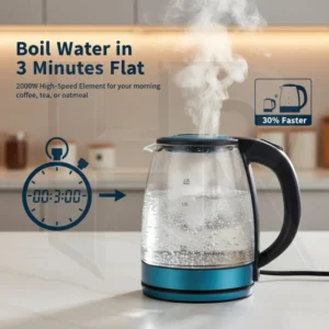 fast boiling electric kettle 1500W