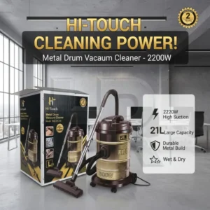 Portable heavy duty vacuum cleaner
