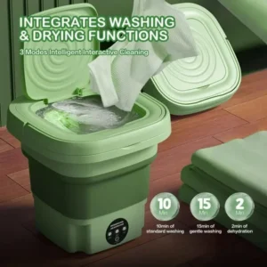 Foldable washing machine for home use