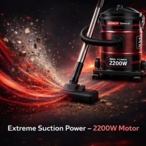 Industrial vacuum cleaner with strong suction