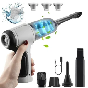 compact vacuum cleaner for car interior