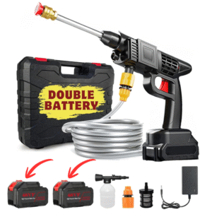 High pressure car washer machine with battery